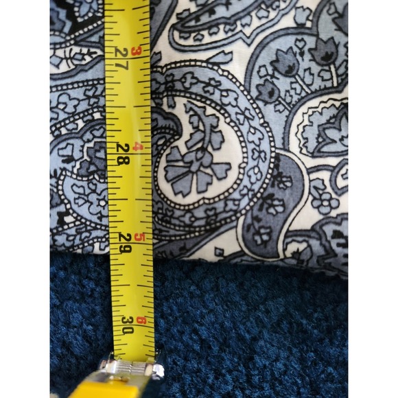 Michael Kors Men's Paisley Button Up Long Sleeve Shirt XL - Picture 7 of 9